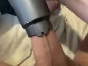 Vacuum sucks me off