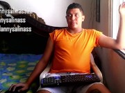 me jalo la pinga frente la camara web