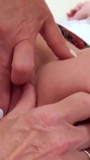 Unforgettable moment from &quot;Two Horny MILFs In Hot Lesbian Massage And Pussy Fingering&quot;