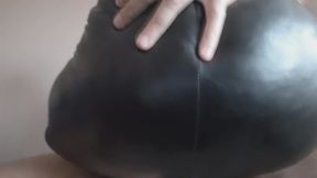 Leather ass banging