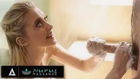 NuruMassage Chloe Cherry Gave Him The Best Handjob He Ever Got