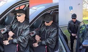 Alpha Gay Car Jerk - Couldn’t Wait to Cum