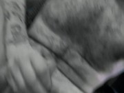 Prostate massager and cock ring jack off