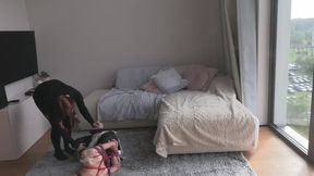 Lady Mononoke and her redhead slut with magic wand and deepthroat