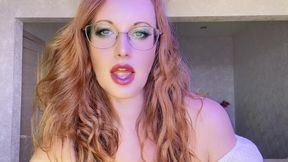 Redhead MILF Dirty-talks & Teases Her Sexy Lips and Horny Face