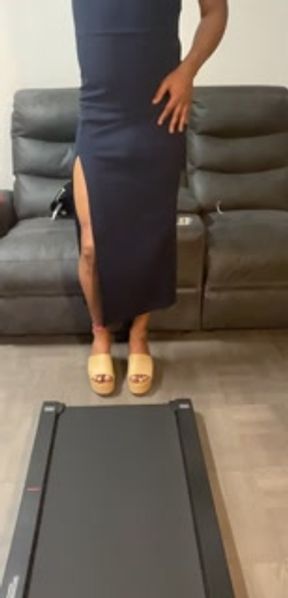 Big Dick Trans In Transparent Dress