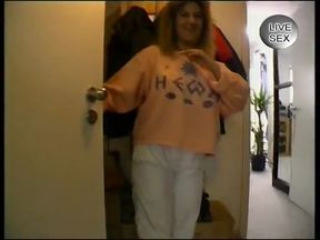 Casting blonde mature taking a shower and pussy toying
