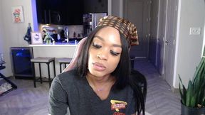 hot ebony ts livestream w/ cum countdown (6.30.24)