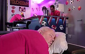 Serving a dad and his daughter, Kitty Carrera