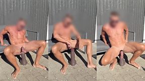 nicey - big monsterdildo filling me up