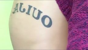 Alien Inside My Belly Tries to Birth - Belly Bulge Fetish 1