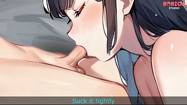 My stepsister caught me masturbating she helped me cum (Hentai3DAnimated)