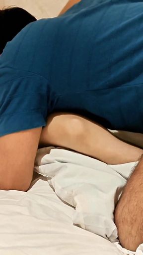 i caught my indian teen stepsis watching porn. while no one is in home except me. in hindi audio.   Clip 2