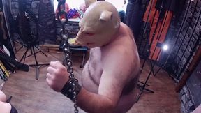 Part 2:- Satana's piggy is back in town for some play time with Domina Satana!