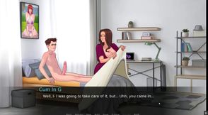 [Gameplay] Lust Legacy [Hentai game PornPlay ] Ep.1 caught masturbating in bed by ...