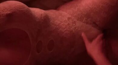 18 year old Latina gagging on thick cumshot overload