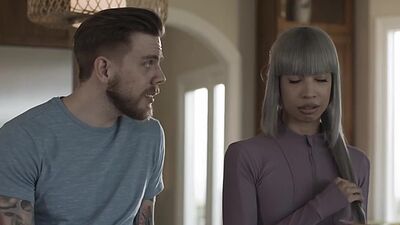 Seductive Trans Woman gets rimjob and analed by cute friend