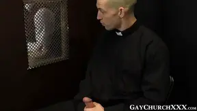 Blonde Priests Steaming Confession Turns into Sinful Passion – 18+