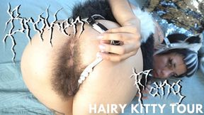 Hairy Kitty Full Body Tour: Begging for Your Dick