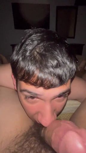 Inexperienced Young Man Swallows My Cock and Gives Me His Ass for the First Time