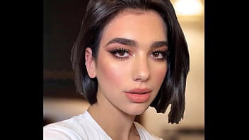 Fake Dua Lipa handjob