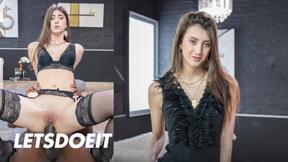 ”huge black dick Stretches Lina Luxa's Tight Butthole - HER LIMIT”