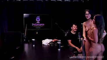 MELHORES MOMENTOS DA CASAL KALIENTE NO PRELIMINARES PODCAST COM BIA HOT - SAFADEZA (WATCH ON: SHEER/RED)