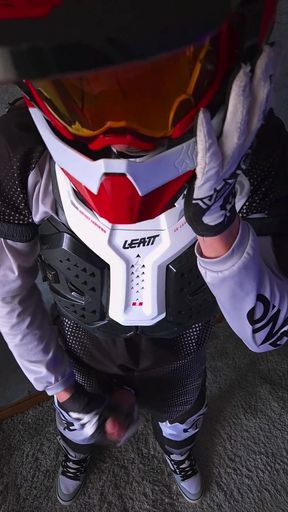 Cum on the Helmet While No One Was Looking.