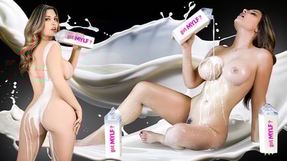 Milk-Covered Milf