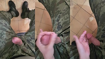 Masturbación de militar Sedena 1