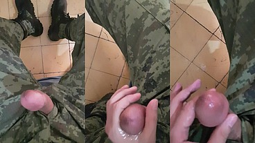 Masturbación de militar Sedena 1