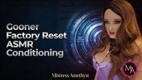 Gooner Factory Reset | Mesmerize Video by Mistress Amethyst