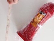 UNBOXING: AMERICAN BOMBSHELL DILDO RED by DOCJOHNSON (Bottomtoys)