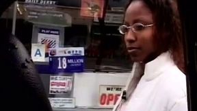 Bold black guy loves to play with his wife's pussy