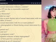 Fit Asian girl Peachy takes the Rice Purity Test! - STIs? Cheated? Number of partners? & more