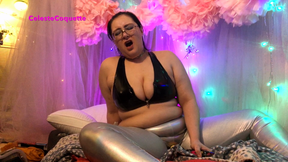 Shiny Edging and Cum