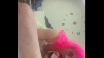 Judith sixxy sucks big cock