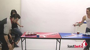 Strip Beer Pong with Franco Holly Dick and Zayda