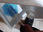 Taking a leak