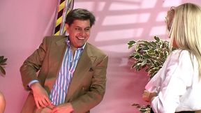 bareback cum holes cindy behr, stacey saran, and natasha marley share pussy and one cock