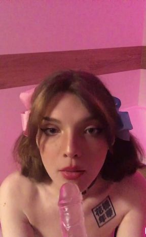 I Thought a Little Bit of Sucking Action Would Be Nice Too;)))) Ill Make Sure to Push It All the Way Down My Throat Next Time!
