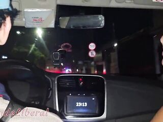 Me, my friend Dai Belan, and her husband left the swingers club without money or credit cards, and we paid for the Uber with pussy and blowjobs.