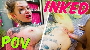 Anuskatzz and Nikolaz's tattooed women porn