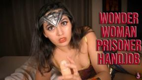 Wonder Woman Prisoner Handjob