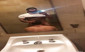 The mall bathroom is where you find all the sluts