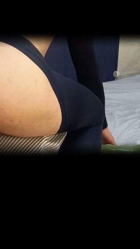 He likes it when I fuck him with a strap-on.   Clip 1
