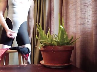Spandex T-GAL Try-on Haul!!! I cum on Anything Instead$$$. My BOOTY looks so glamorous in my Hose