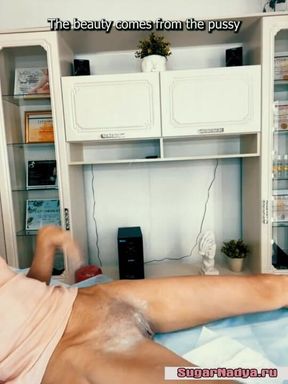 Deep area depilation for a very succulent skinny bitch