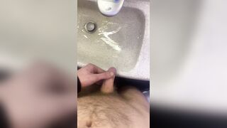 Milking off and jizm in flat
