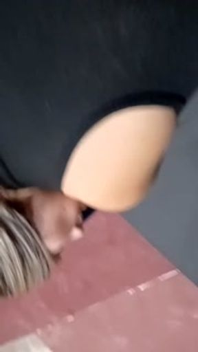 Lil mama riding that dick dummy ass wett